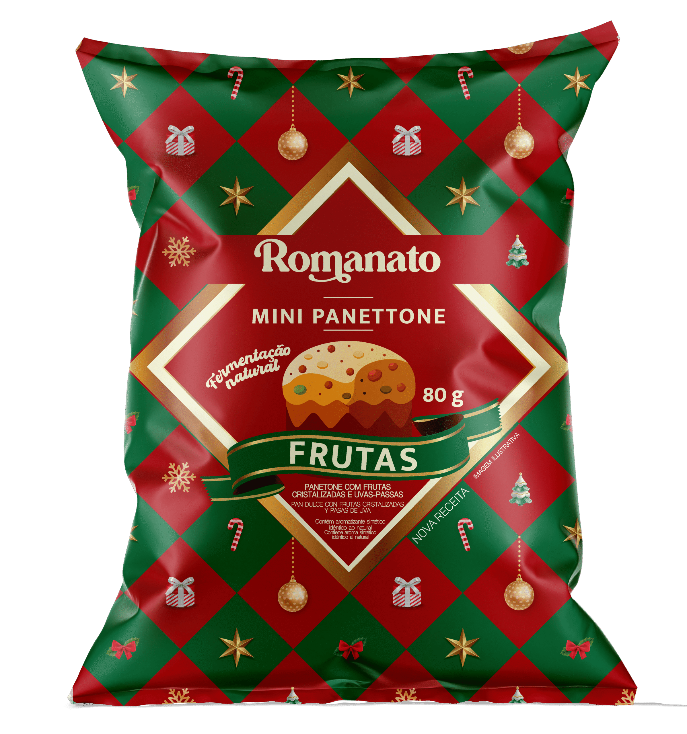 Panettone Frutas 80g