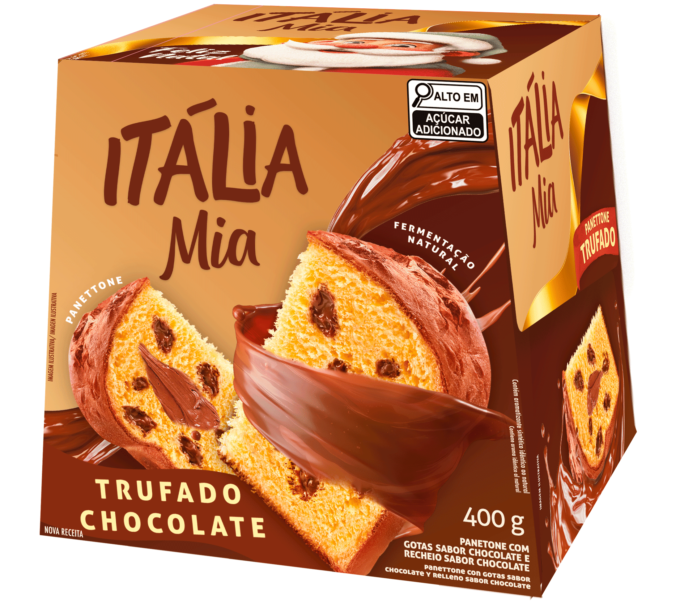 Panettone Trufado Itália Mia