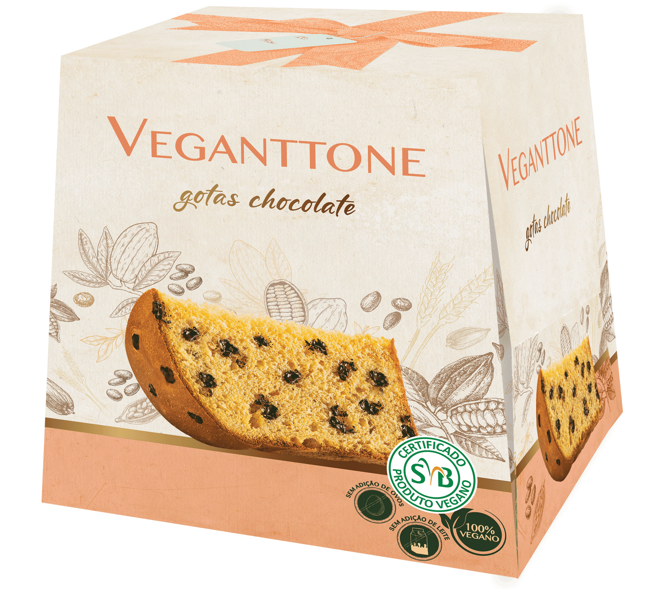 Panettone Vegano Chocolate 300g