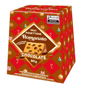 Panettone Chocolate Cx 80g