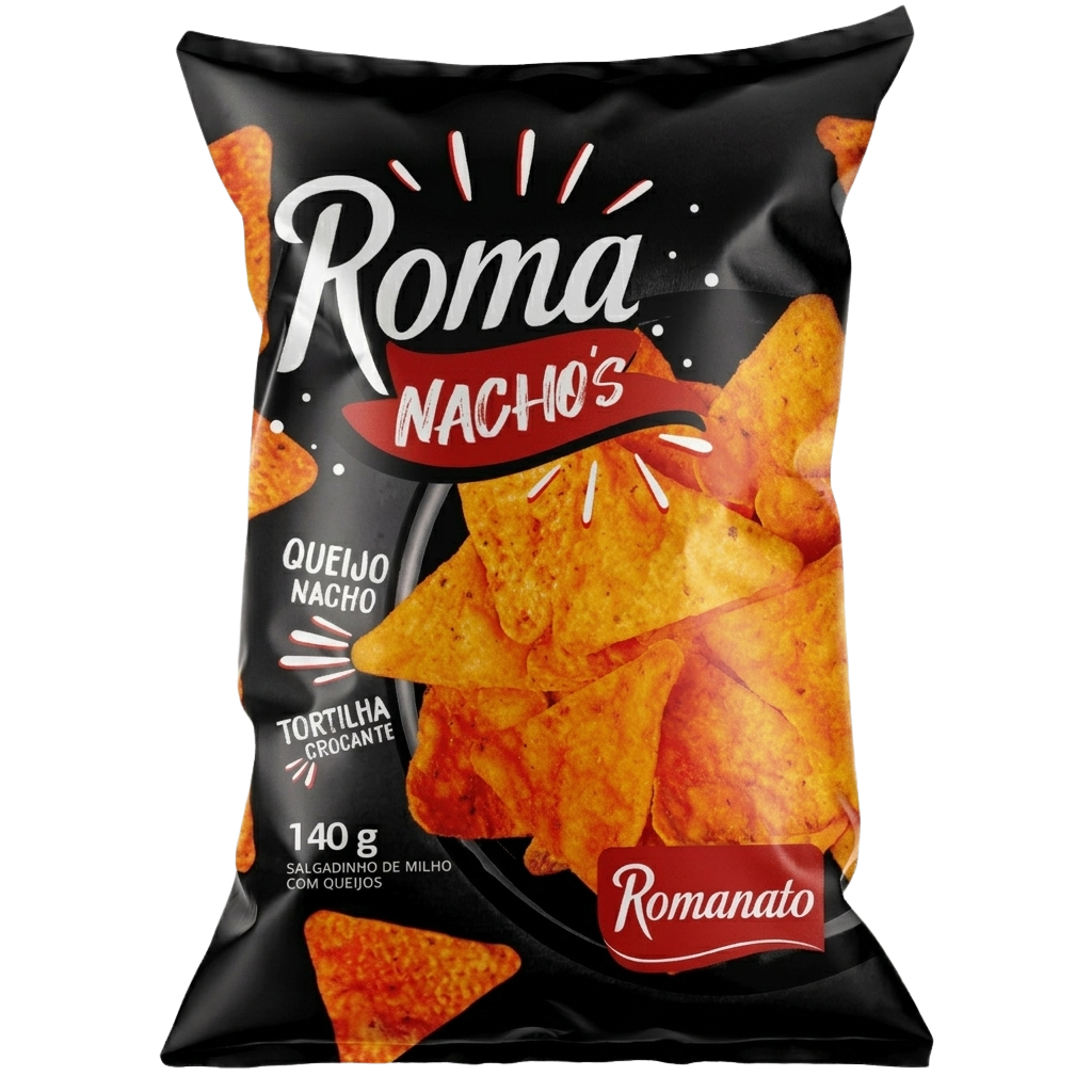 Tortilhas Queijo Nacho 140g