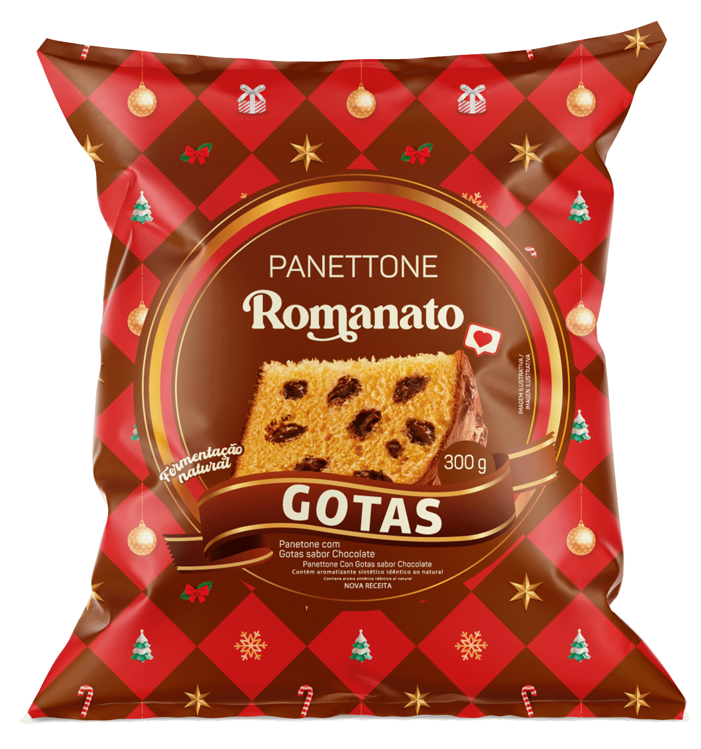 Panettone Flowpack Chocolate 300g