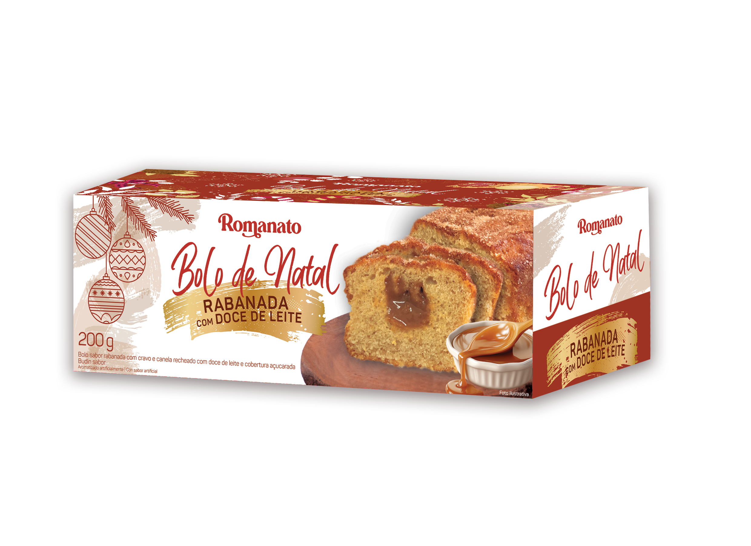 Bolo Natal Rabanada 200g