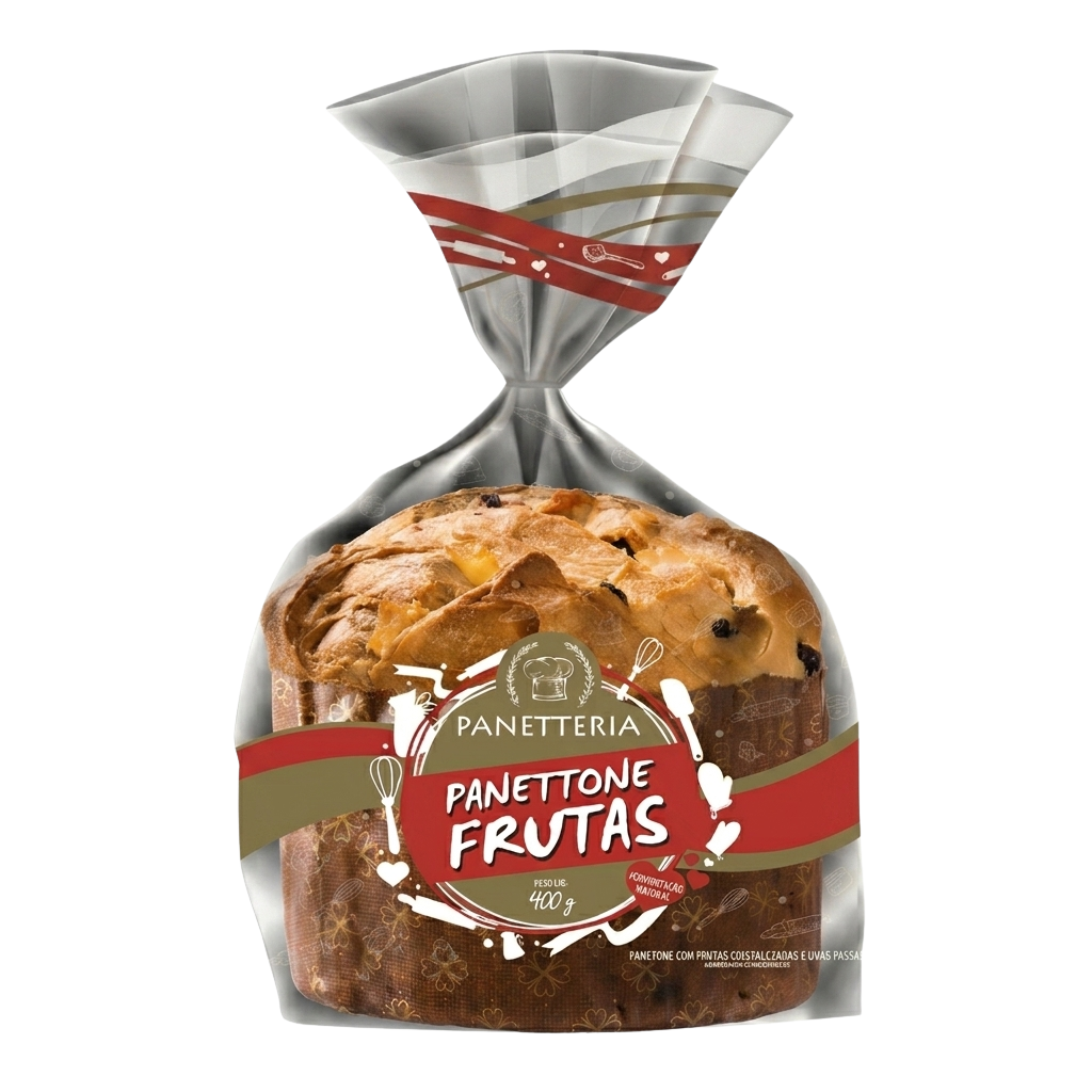 Panettone Frutas Ano todo 400g
