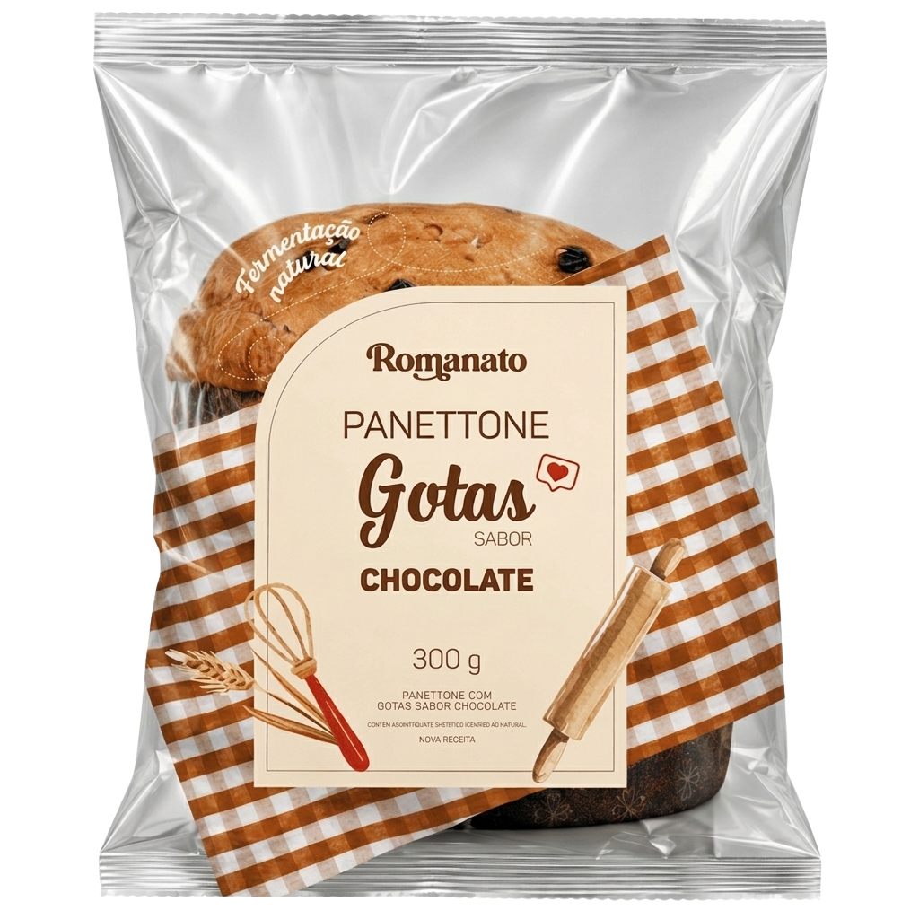 Panettone Chocolate Ano Todo 300g