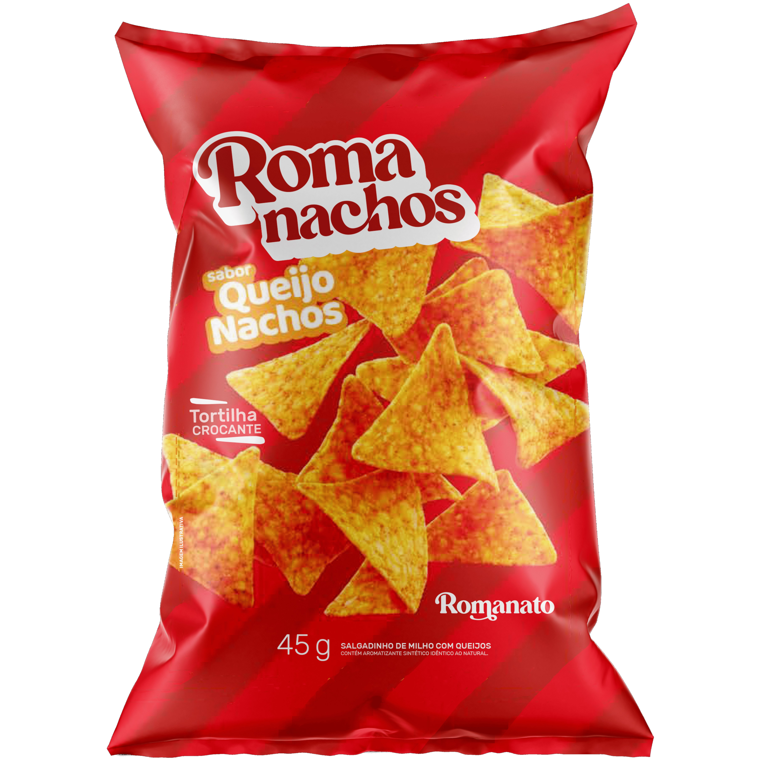 Tortilha Queijo Nacho 45g