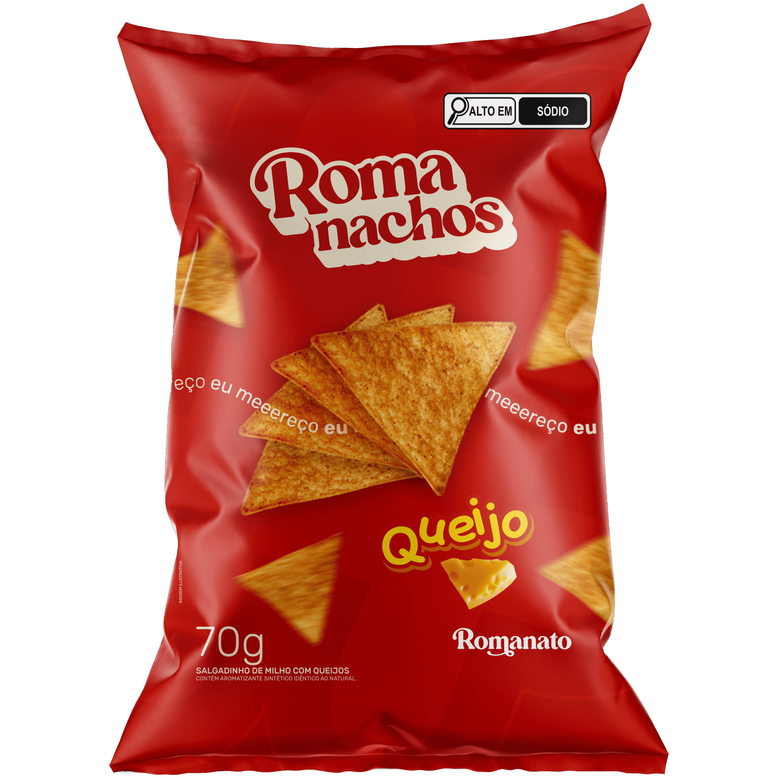 Tortilha Queijo Nacho 70g