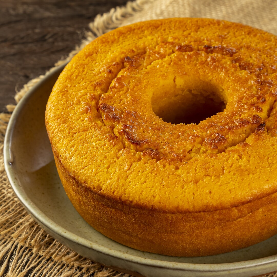 Bolo para café da manhã