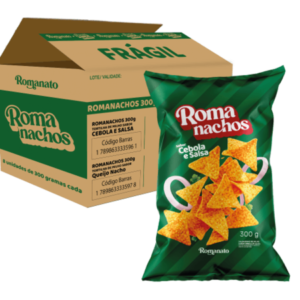 Caixa de Tortilhas Cebola e Salsa 300g