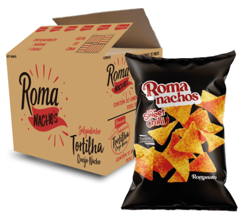 Caixa de Tortilhas Sweet Chilli 45g