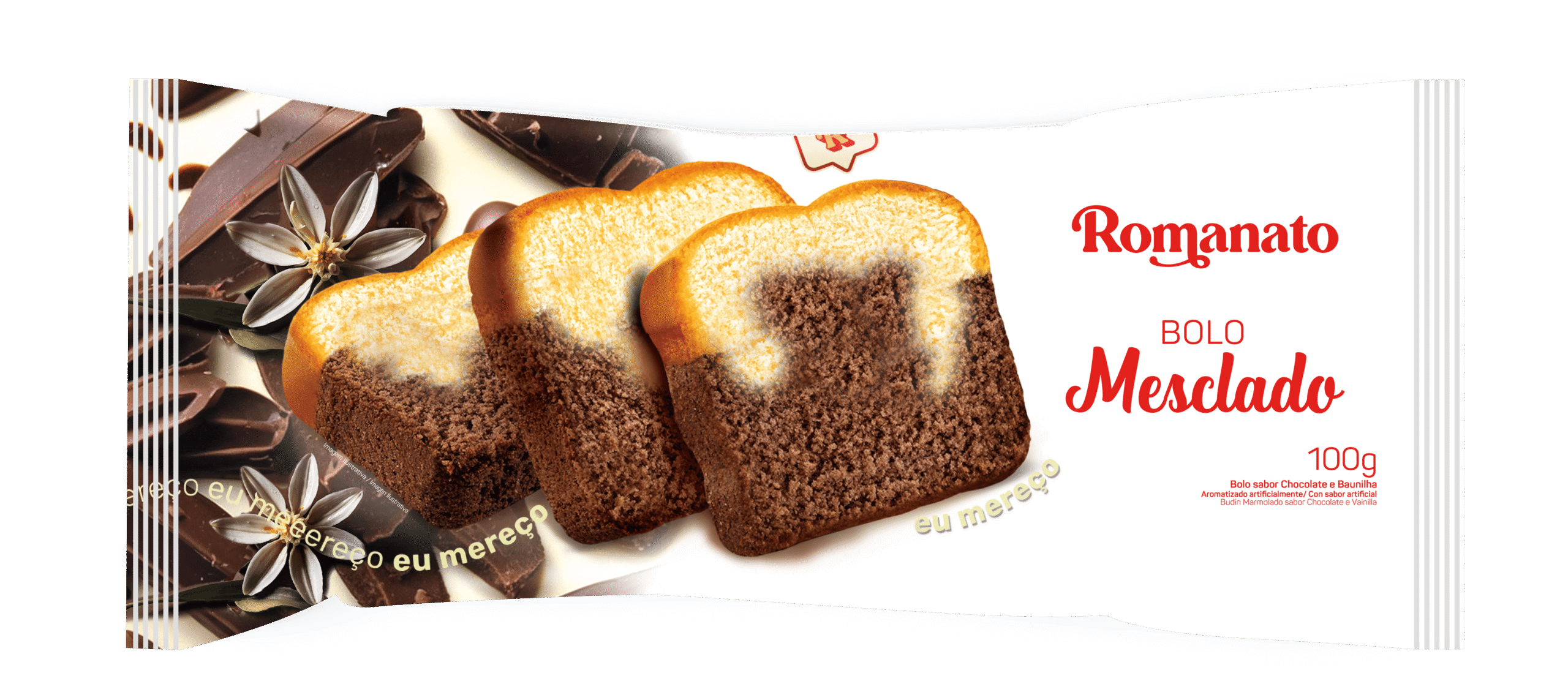 Bolo 100g Mesclado