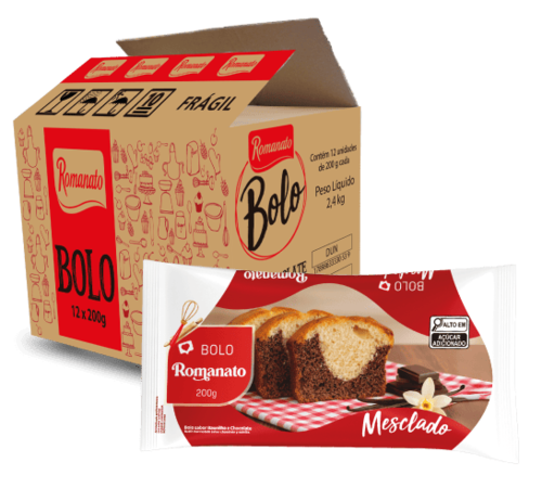Caixa de Bolo Mesclado 200g