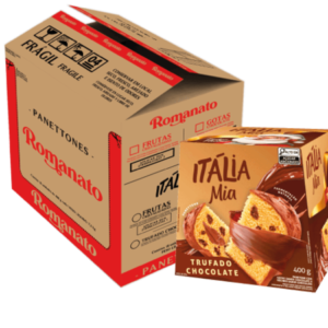 Caixa de Panettone Chocolate trufado 400g