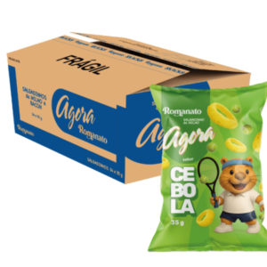 Caixa de Salgadinho de Cebola 35g