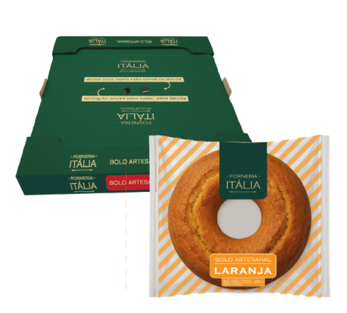Caixa de Bolo Itália de Laranja 250g