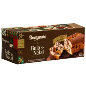 Bolo de Natal Gotas sabor Chocolate 200g