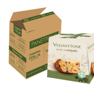 Caixa c/18 Unidades de Panettones 300g Veganttone